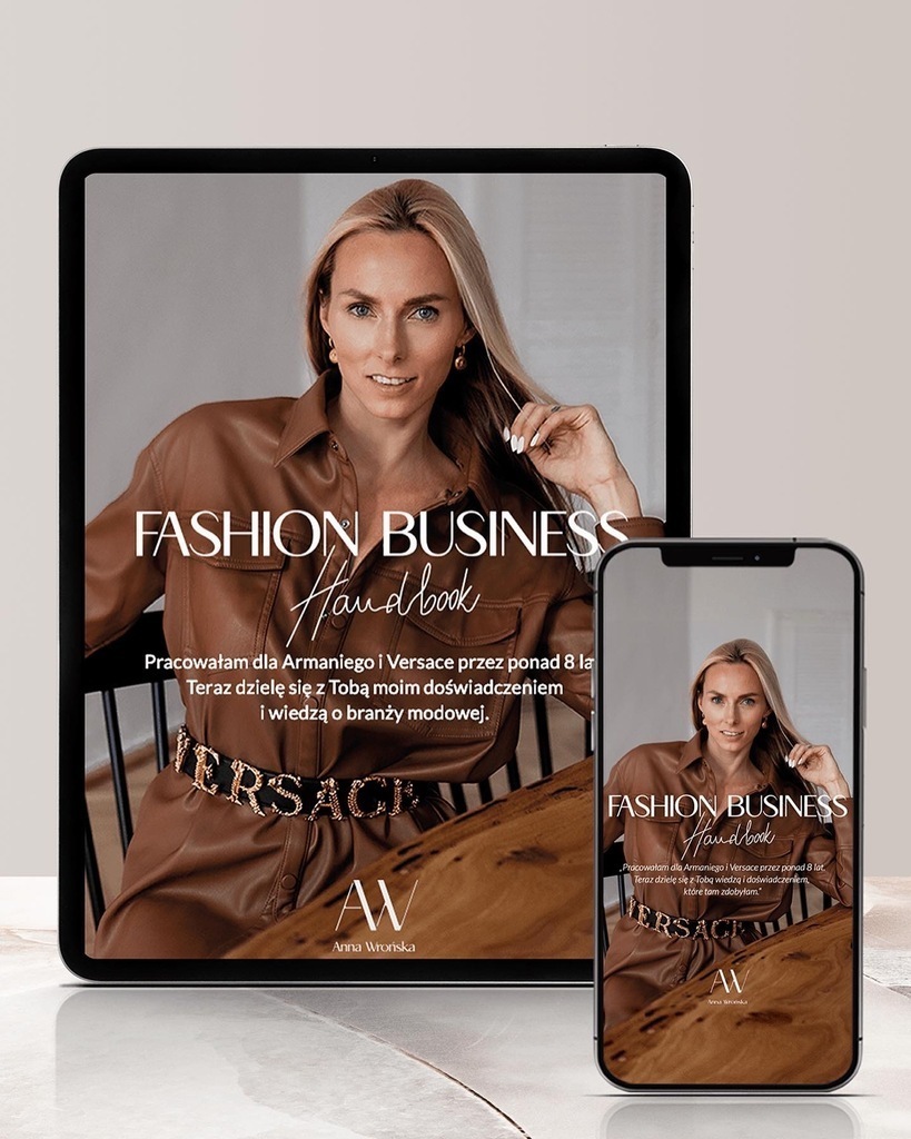 FASHION BUSINESS HANDBOOK – Anna Wrońska, e-book