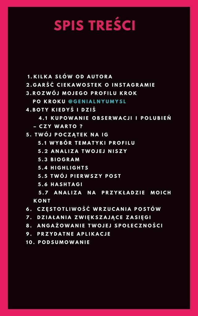 Instagram od 0-10K Obserwujących w 30 dni – Bezetatowy, e-book