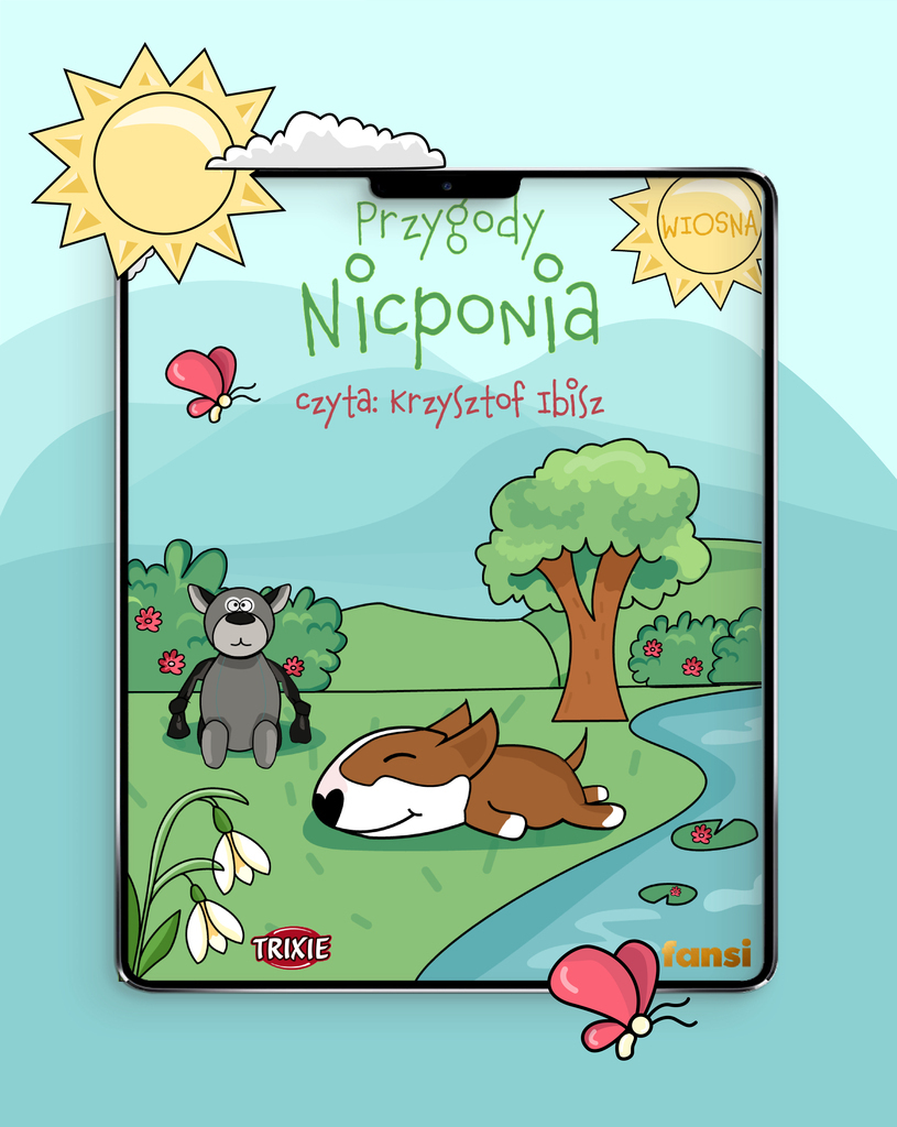 Przygody Nicponia WIOSNA  – Krzysztof Ibisz, audiobook dla dzieci