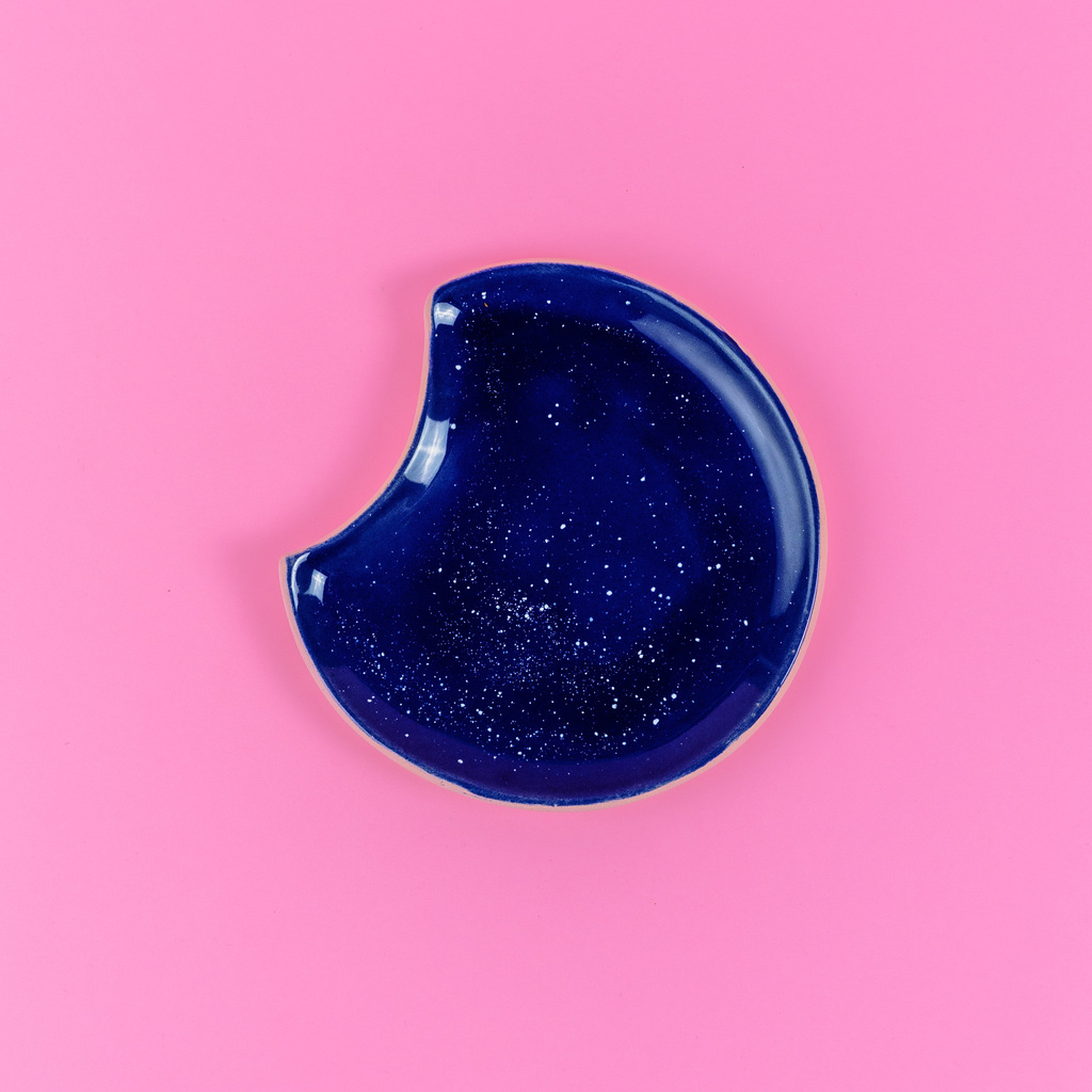 Podstawka ceramiczna, Night Light Blue – High Light