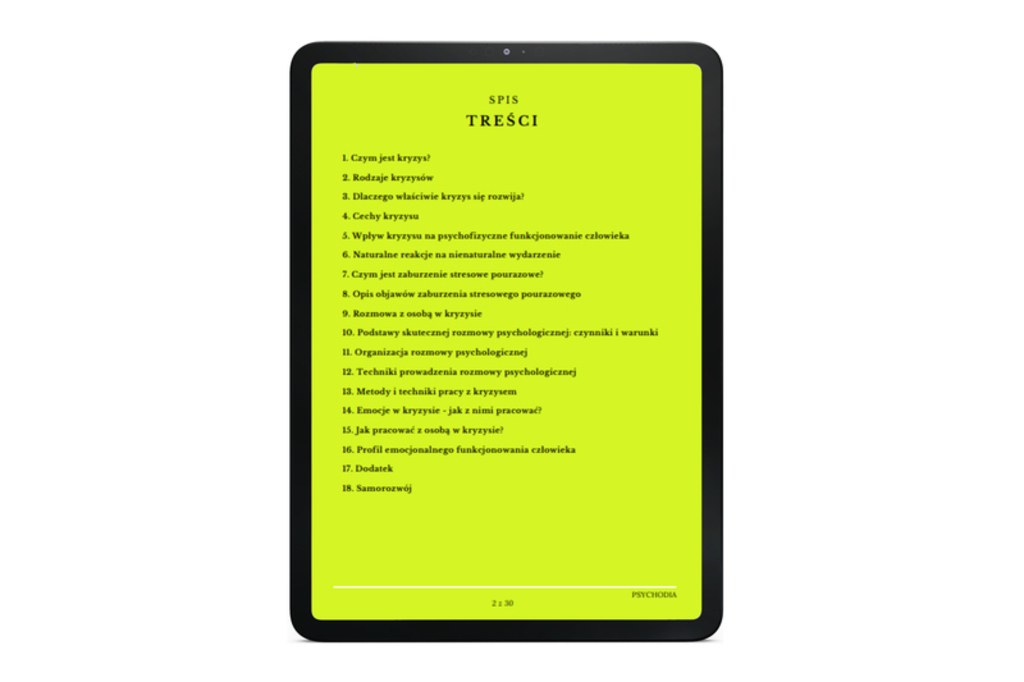 Szybka pomoc w kryzysie – kursyzdalne, e-book 