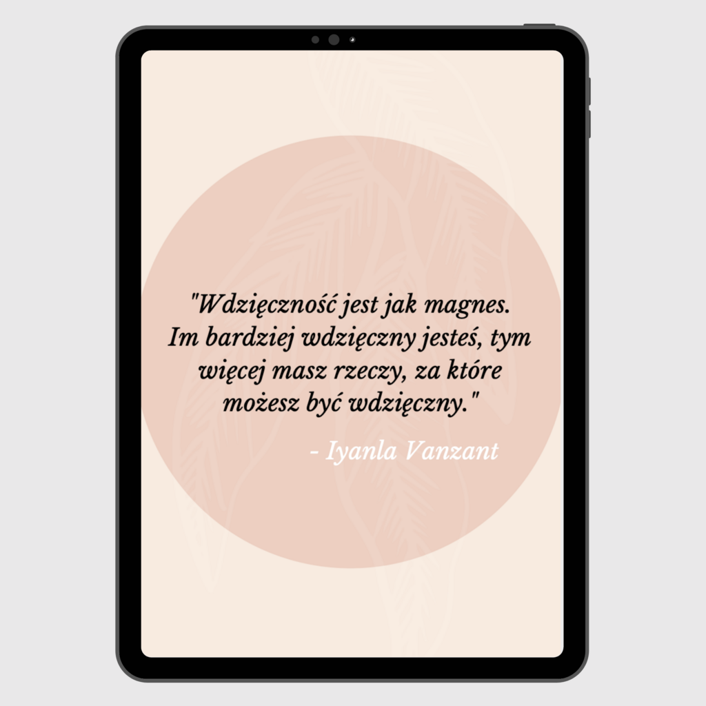 Interaktywny Dziennik wdzięczności – kursyzdalne, e-book