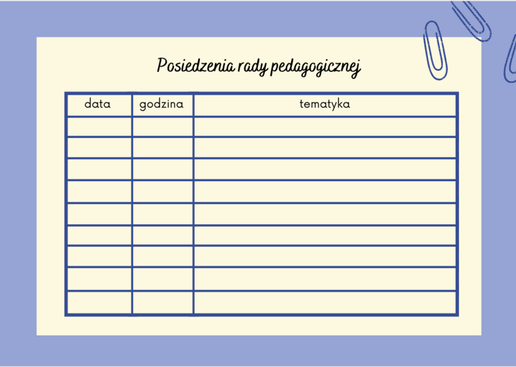 E-planner skutecznego pedagoga – kursyzdalne, planner