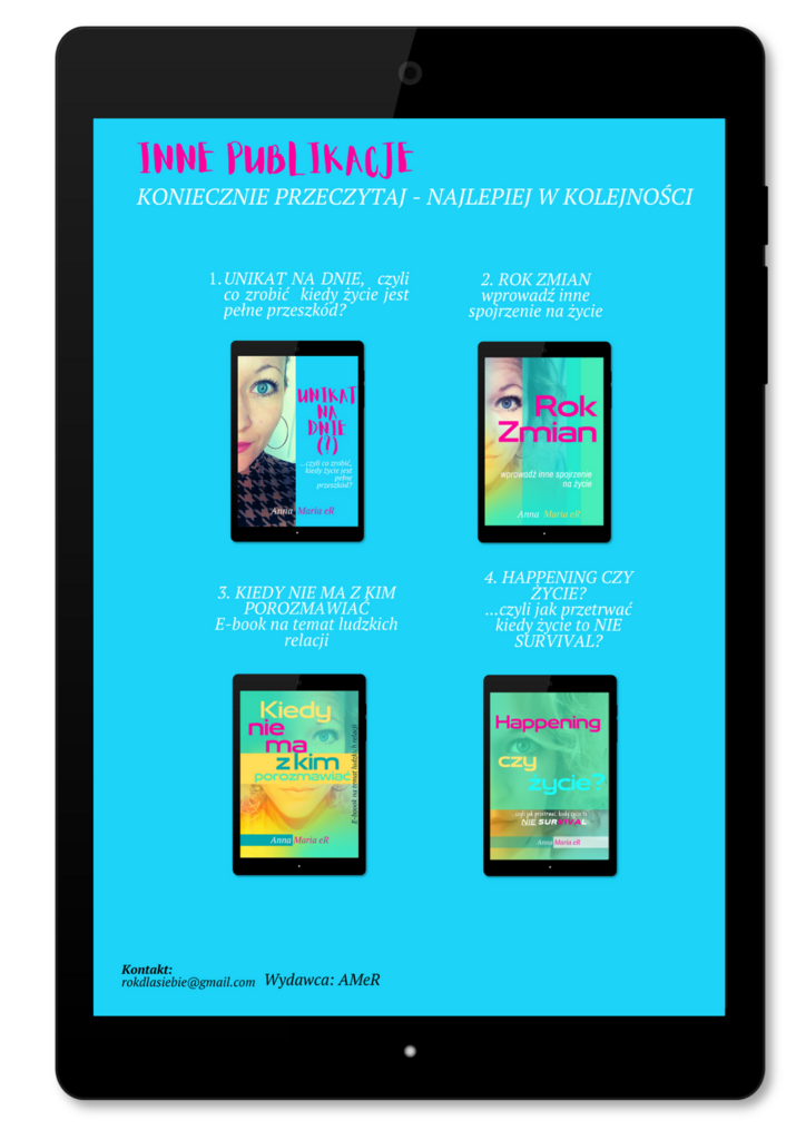 Unikat na dnie ...czyli co zrobić kiedy życie jest pełne przeszkód? – Anna Maria eR, e-book