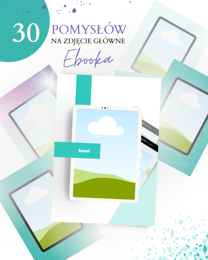 Szablony okładek do sprzedaży Ebooka na Fansi // 30 template Canva