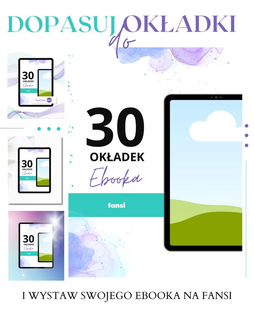 Szablony okładek do sprzedaży Ebooka na Fansi // 30 template Canva