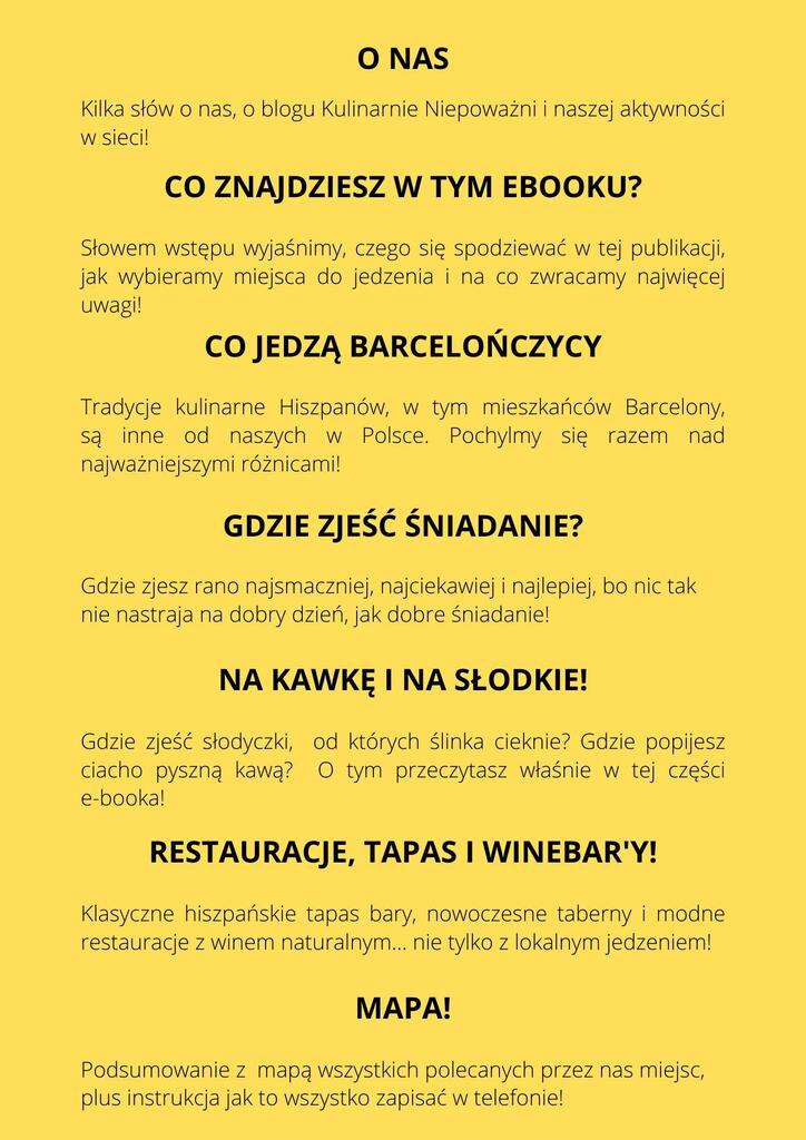 Gastroprzewodnik "Zjedz Barcelonę!" - Najlepsze jedzenie w Katalonii!  - Jakub Olszówka, e-book