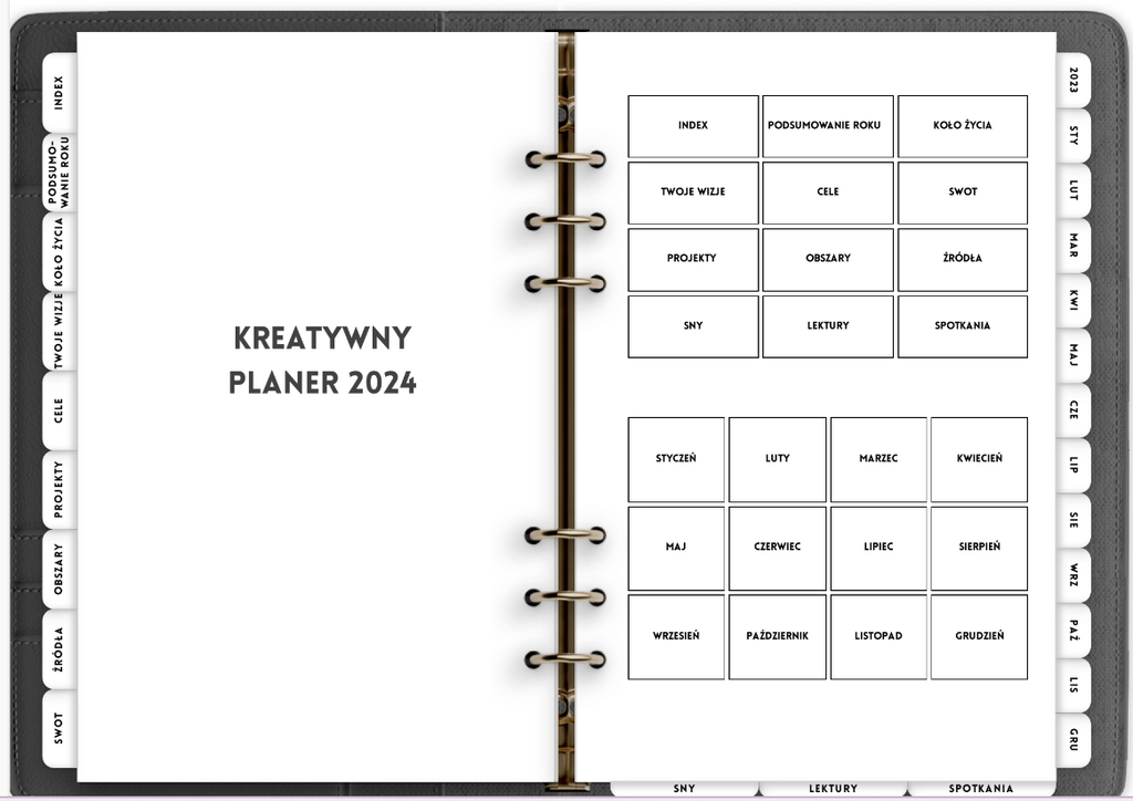 Planer Kreatywny by Notatnik Reżysera