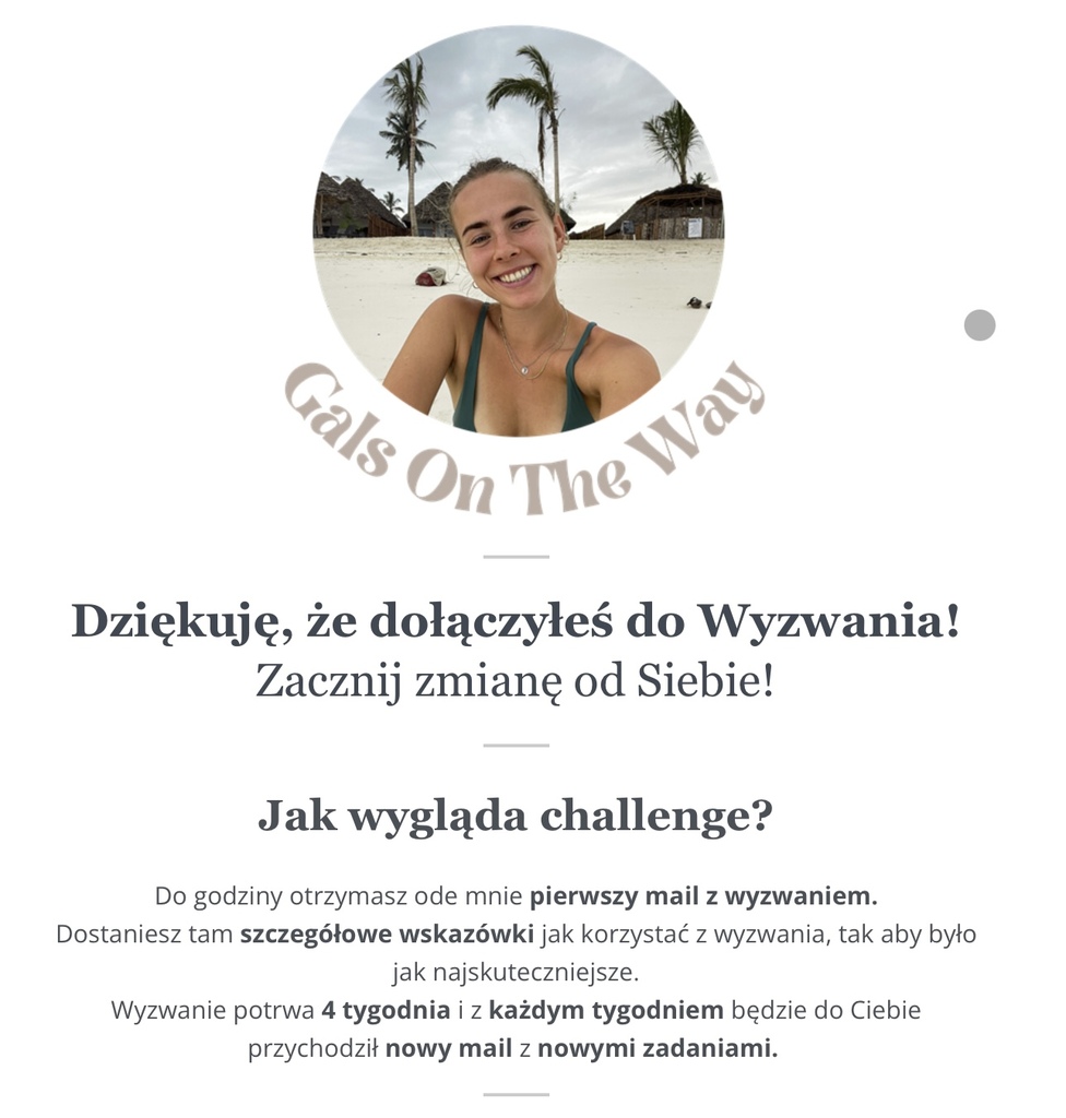 Wyzwanie: "W drodze do 2024". Zmień swoją codzienność poprzez wdrażanie małymi kroczkami nawyków. 