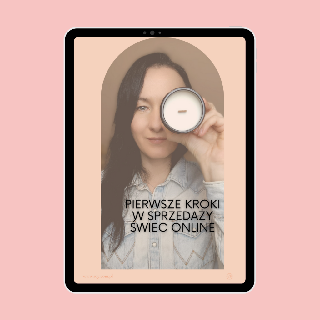 Pierwsze kroki w sprzedaży świec online – Anna Nawrot; e-book