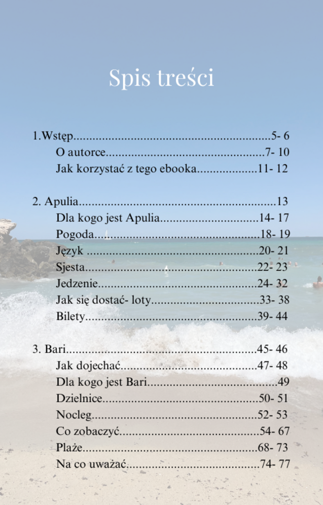  Apulia- praktyczny przewodnik po miastach Apulii i po Materze – Kamila Majkut, e-book