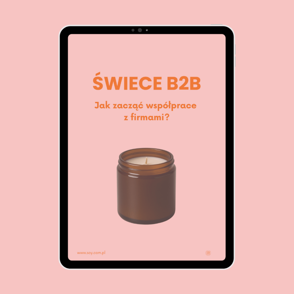 E-book "Świece B2B. Jak zacząć współprace z firmami? - Anna Nawrot; e-book