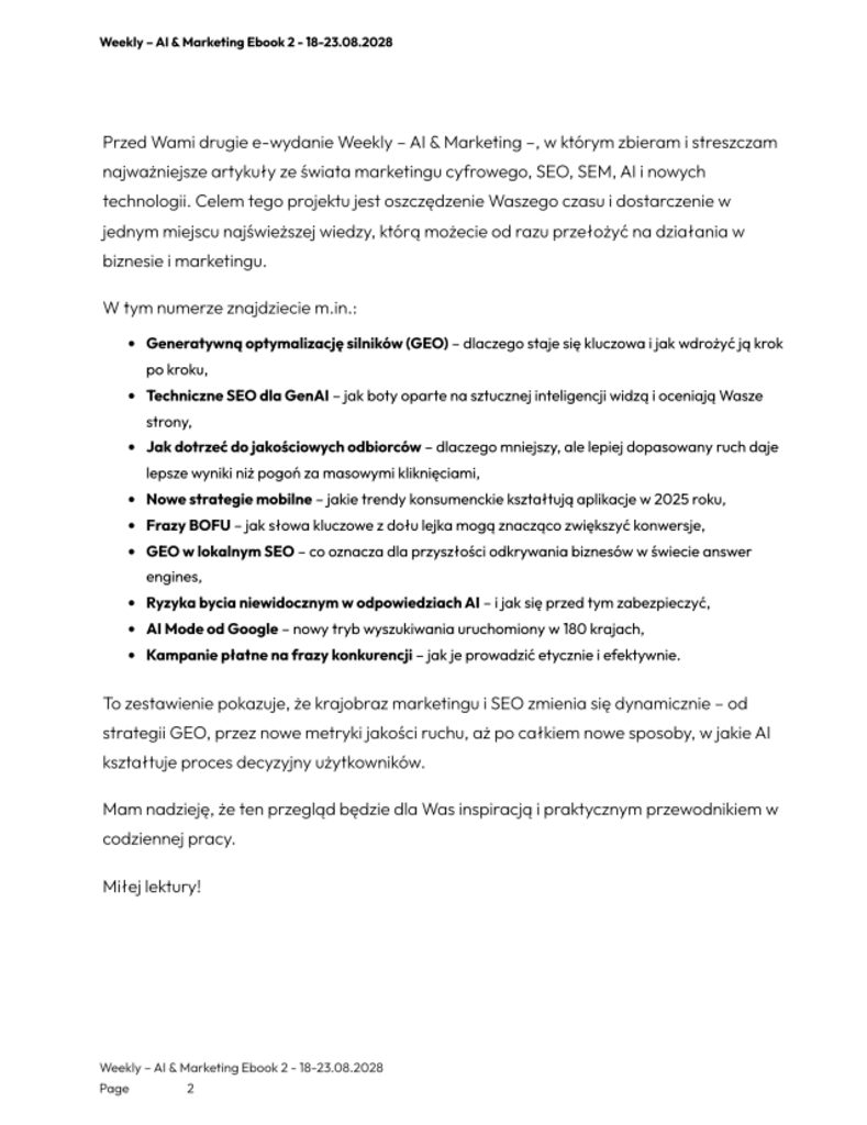 Weekly – AI & Marketing #2 (18–24.08.2025) - Gradient Cat; e-book