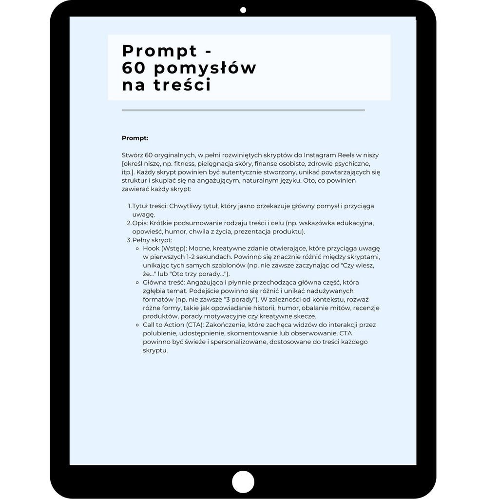 Prompty, które sprzedają. Instagram, e-maile i landing page’e z pomocą ChatGPT - @gotowedodruku; e-book