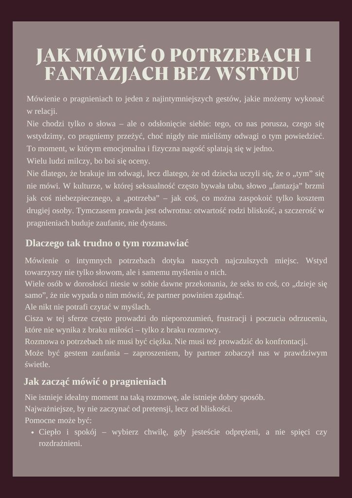 Jak rozbudzić pożądanie po latach związku. Odkryj na nowo namiętność w codziennym życiu. - @gotowedodruku; e-book