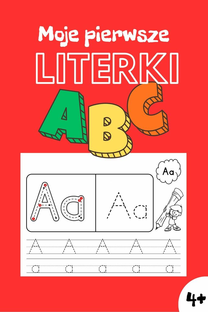 Zestaw do Nauki Pisania Liter | Litery z Alfabetu – Małe i Duże - @gotowedodruku; PDF