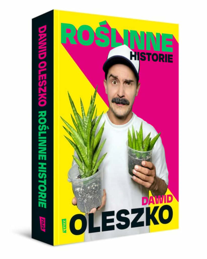 Roślinne historie - Dawid Oleszko; książka