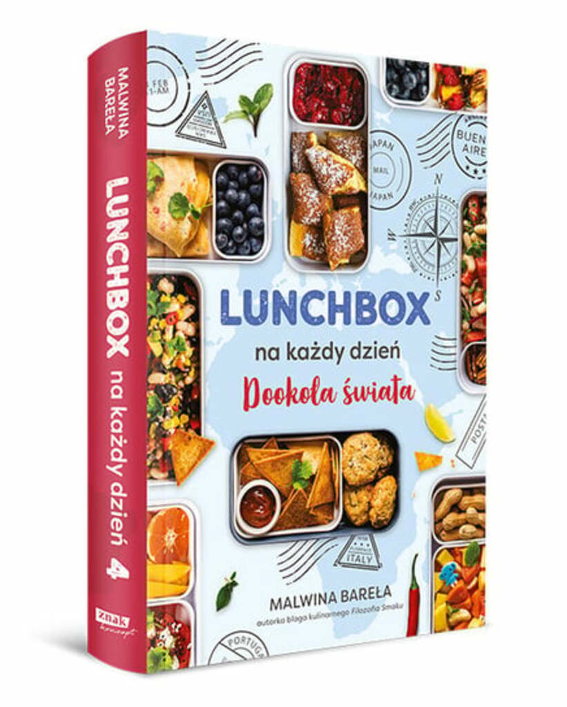 Lunchbox na każdy dzień. Dookoła świata - Malwina Bareła; książka