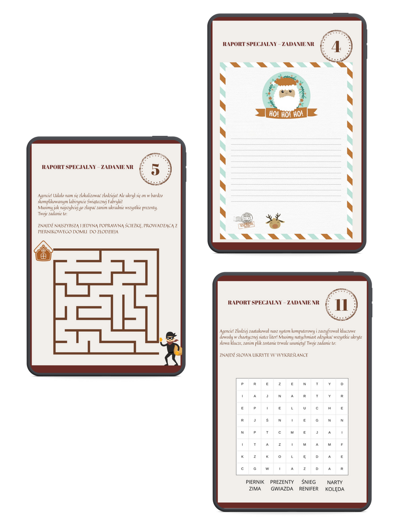 KALENDARZ ADWENTOWY GRY I ZABAWY DLA DZIECI - @gotowedodruku; kalendarz adwentowy