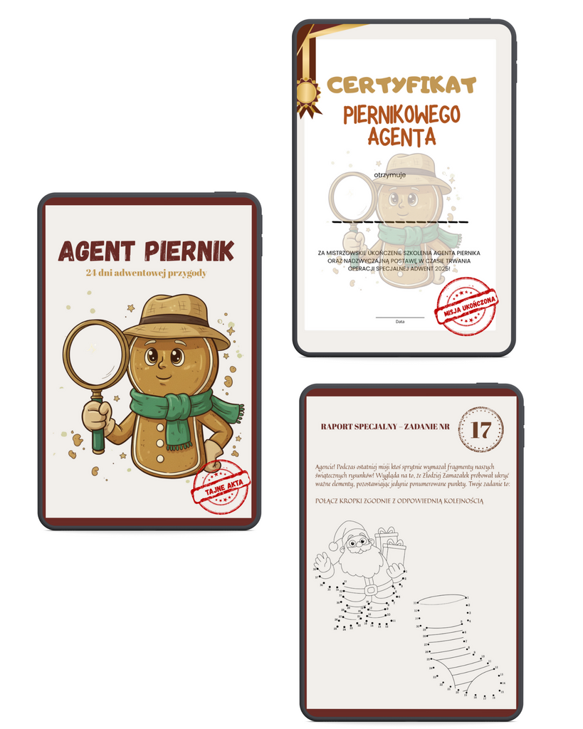 KALENDARZ ADWENTOWY GRY I ZABAWY DLA DZIECI - @gotowedodruku; kalendarz adwentowy