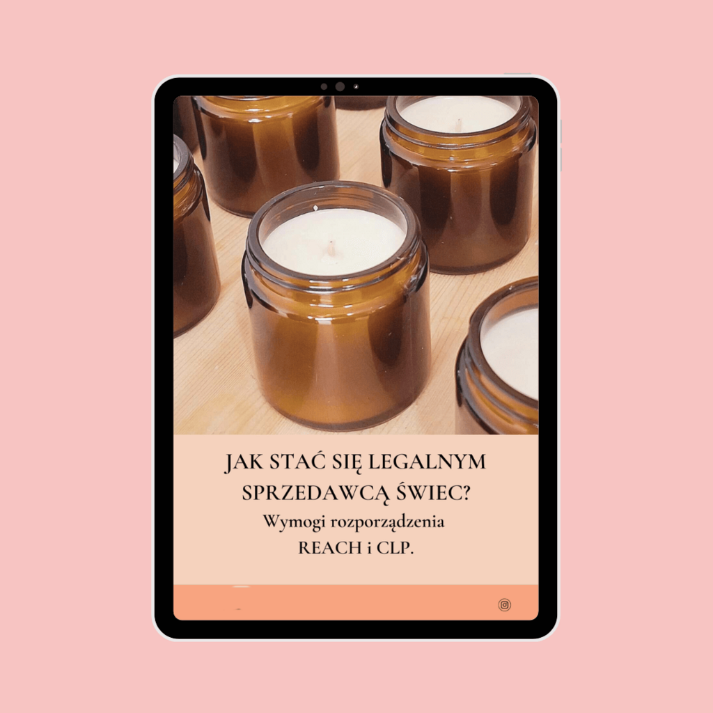 Jak stać się legalnym sprzedawcą świec? Wymogi rozporządzenia REACH i CLP – Anna Nawrot; e-book