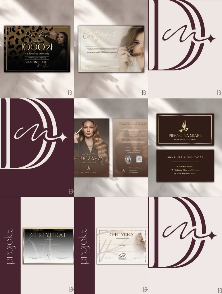 Projekt LOGO indywidualny projekt graficzny - Anna Miakienko; projekt logo