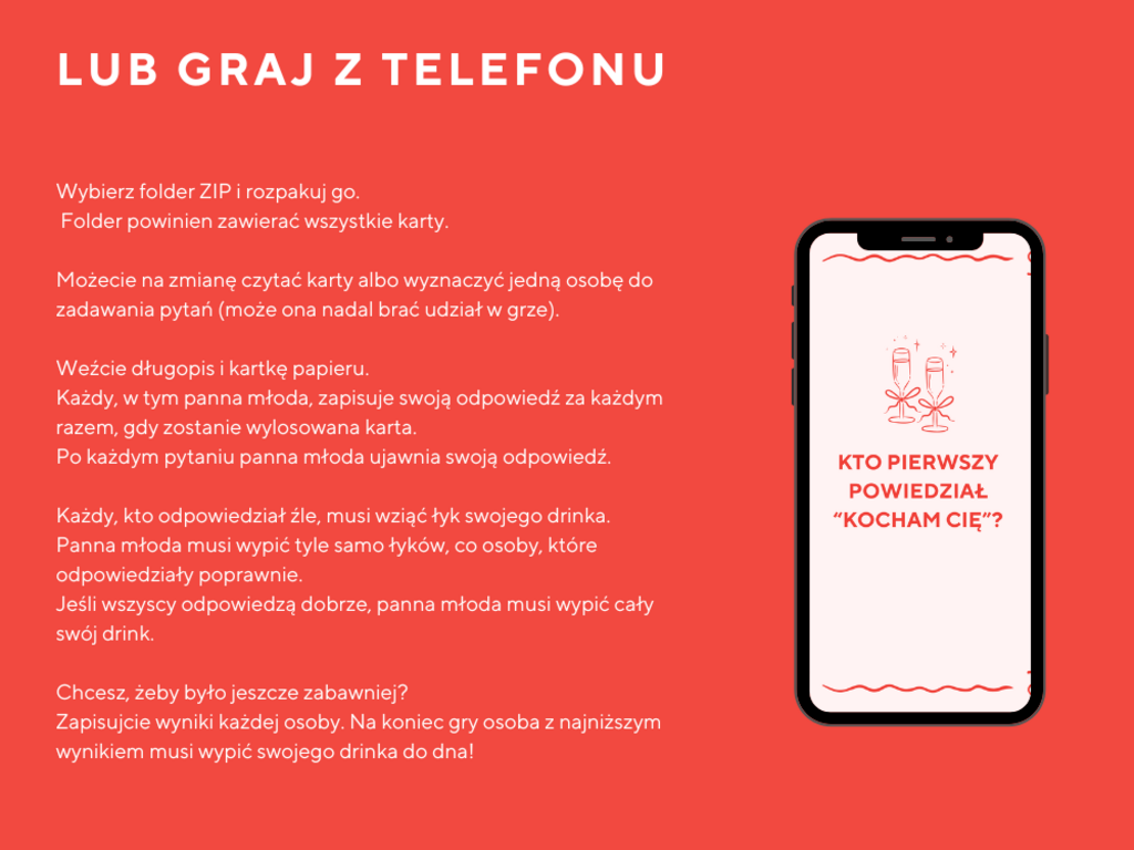 TRIVIA PANIEŃSKA GRA KARCIANA - @fajnedodruku; gra