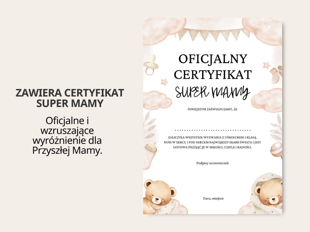 40 GRY I ZABAWY NA BABY SHOWER - PDF DO DRUKU Produkt Cyfrowy - @fajnedodruku; gra