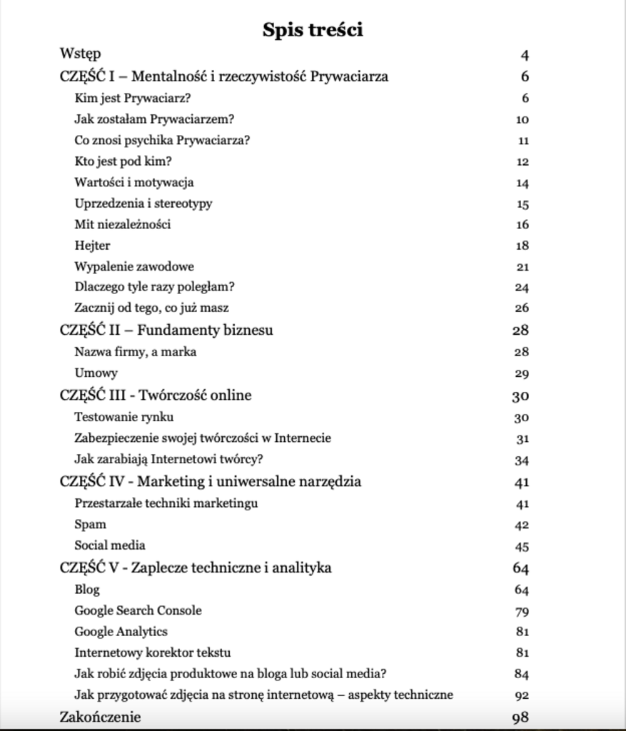 Jestem Prywaciarzem - Jak prowadzę firmę w Polsce i jeszcze nie zwariowałam - Ana Mieszkowska, e-book PDF