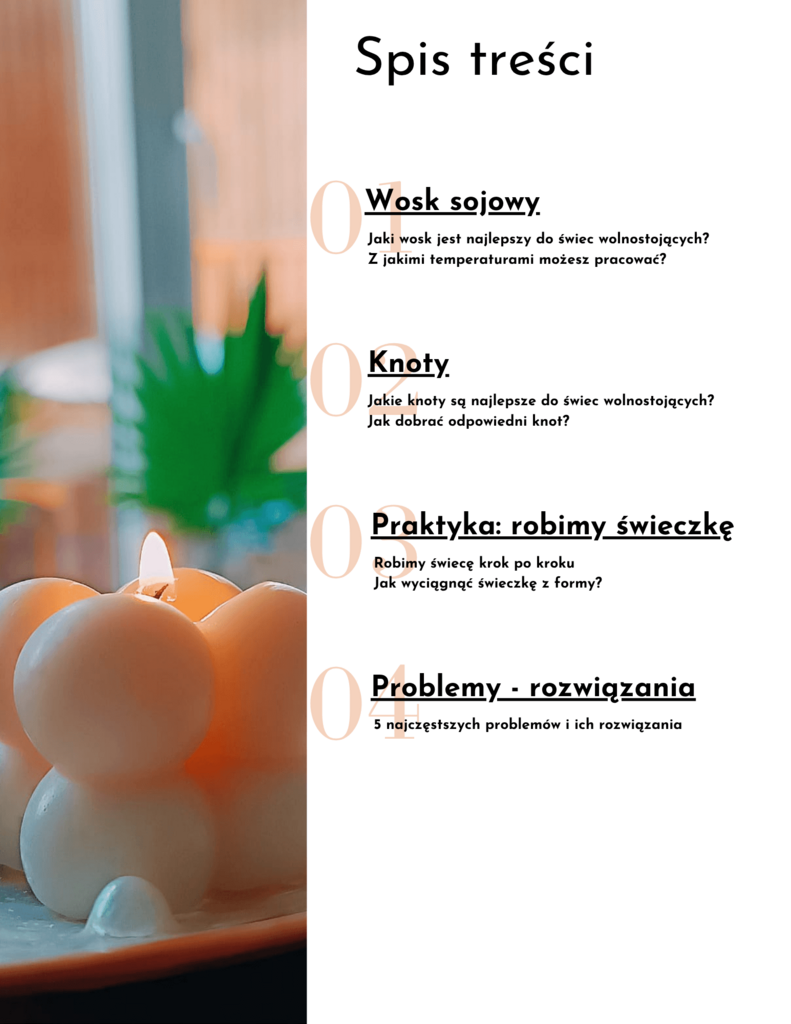 Pakiet e-booków do produkcji świec sojowych  – Anna Nawrot; e-book
