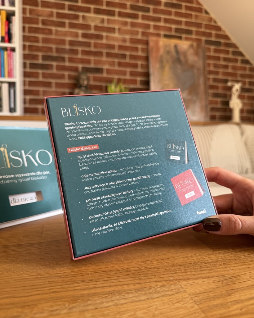 BLIISKO – 30-dniowe wyzwanie / gra dla par od @relacjebeztabu
